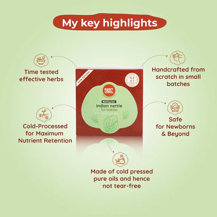 Indian Nettle / Kuppaimeni Baby Soap Root and Soil