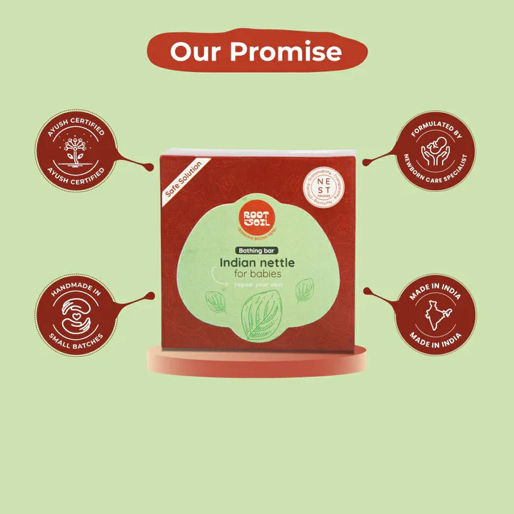 Indian Nettle / Kuppaimeni Baby Soap Root and Soil