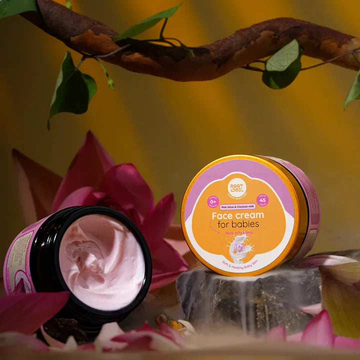 Pink Lotus & Coconut Milk Face Cream Root and Soil