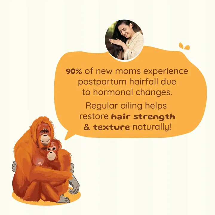 Postpartum Hair Oil For Moms Root and Soil