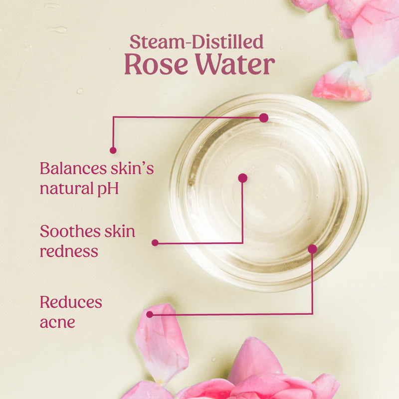 Rosewater Facial Toner (Hydration) - Vilvah
