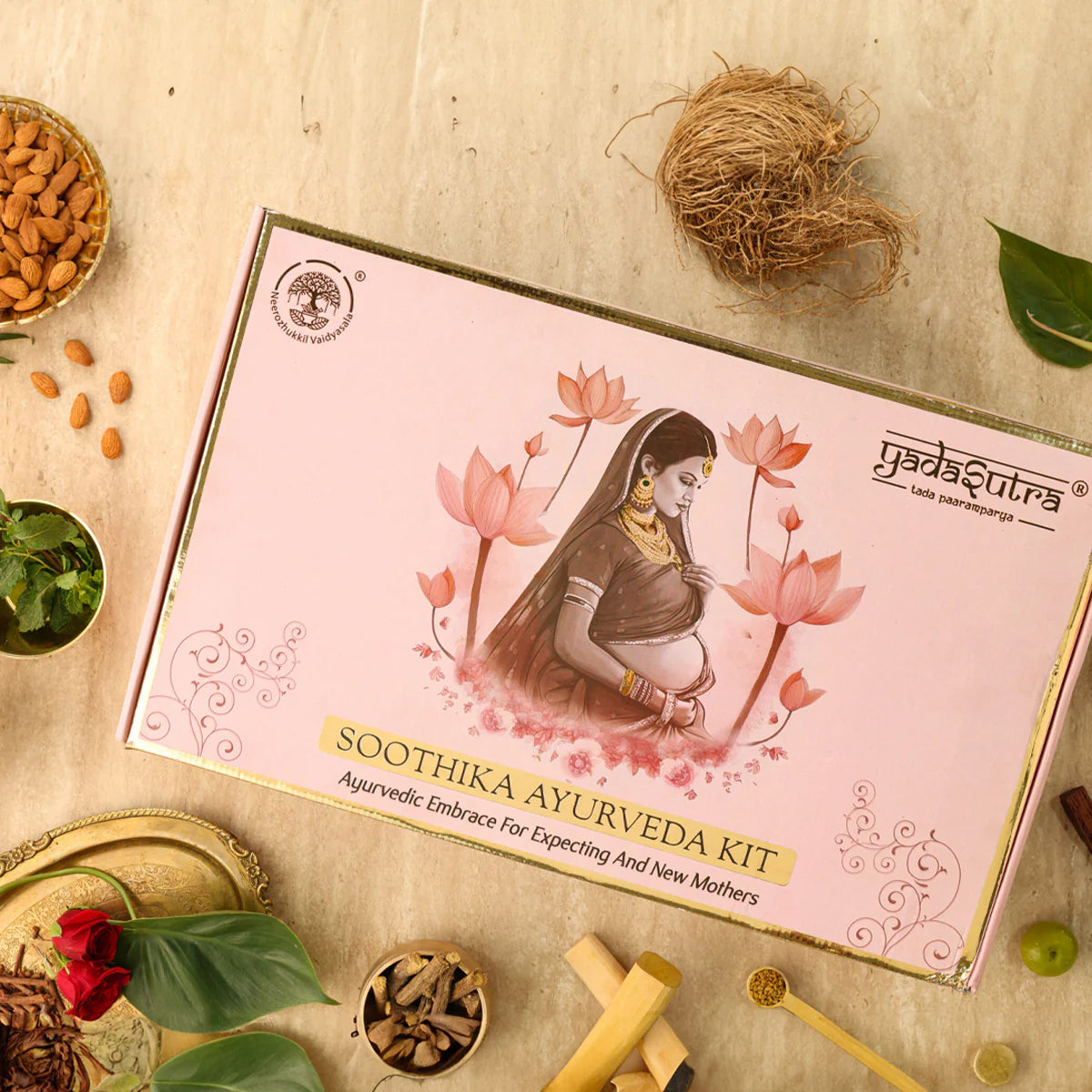 Soothika Kit | Signature Ayurvedic Kit for Pregnant and New Mom - YadaSutra