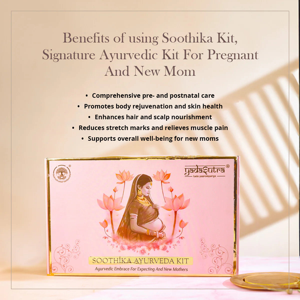 Soothika Kit | Signature Ayurvedic Kit for Pregnant and New Mom - YadaSutra