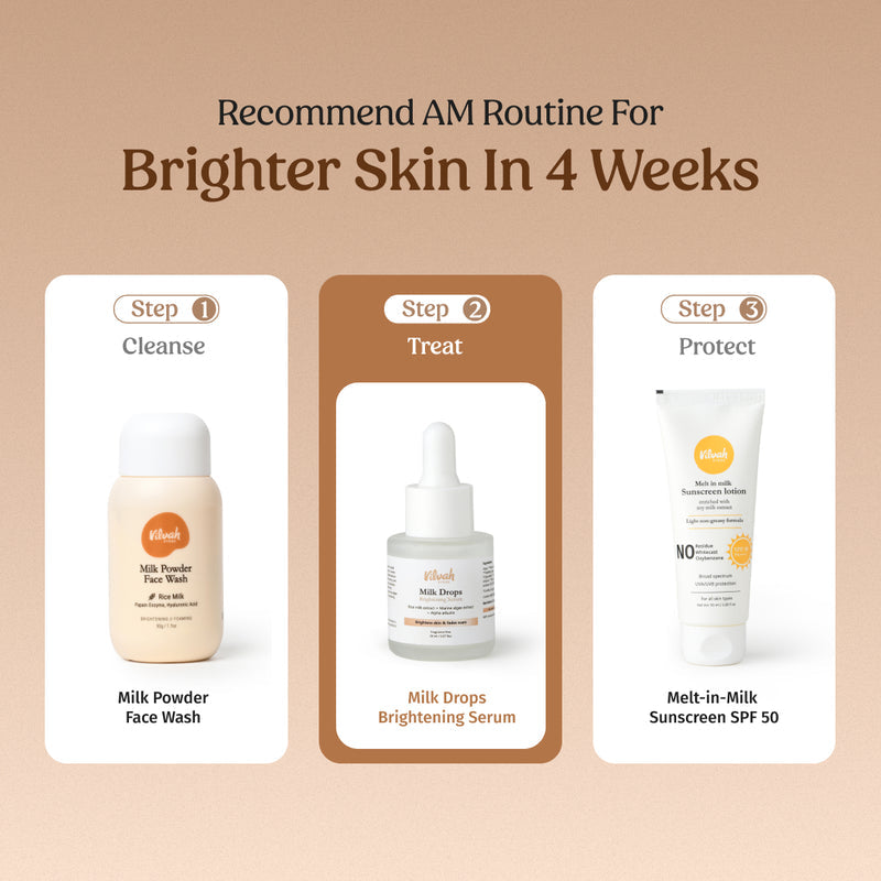Milk Drops Brightening Serum (Skin Brightening) - Vilvah