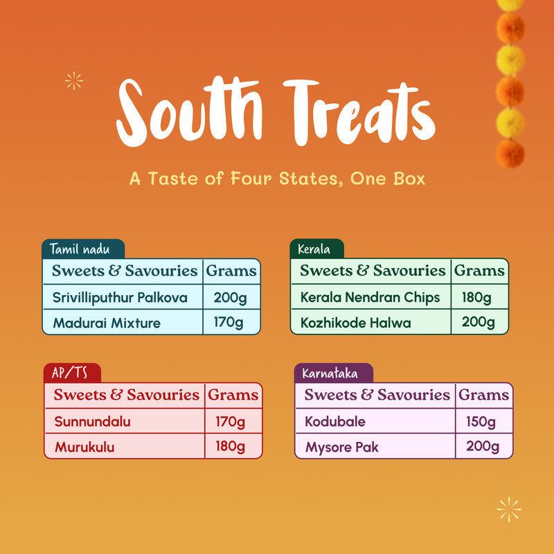 South Treats (4 States in 1 Box) - Oorla