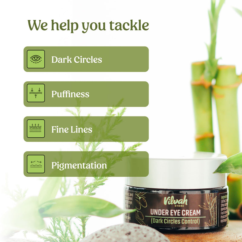 Under eye cream (Dark Circle Control) - Vilvah