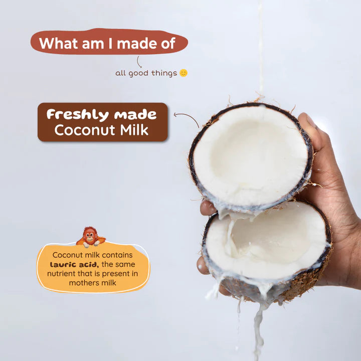 Coconut Milk Baby Massage Oil (Classic) Root and Soil