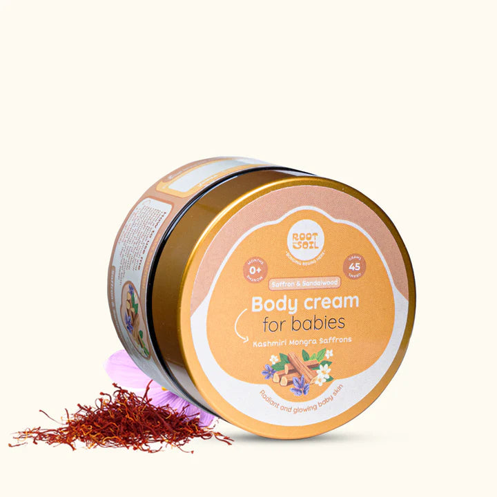 Saffron & Sandalwood Body Cream Root and Soil