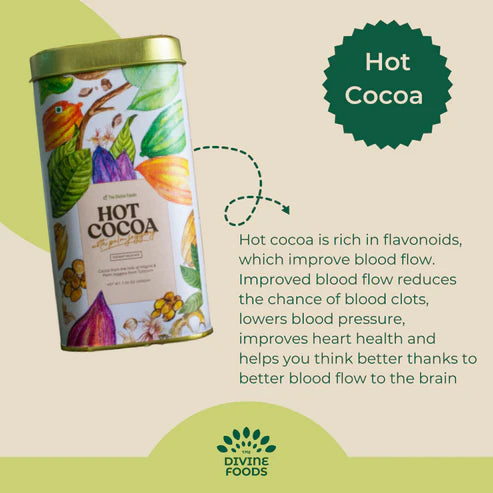 Drinking Chocolate (Hot Cocoa) Instant Mix - Divine Foods