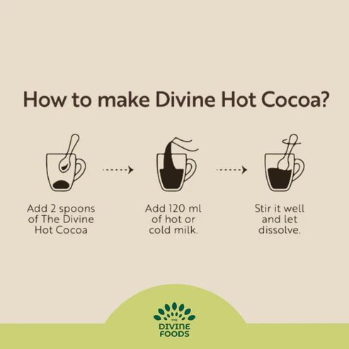 Drinking Chocolate (Hot Cocoa) Instant Mix - Divine Foods