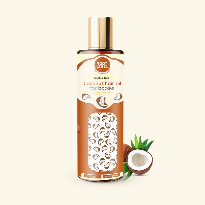 Coconut Hair Oil For Babies Root and Soil