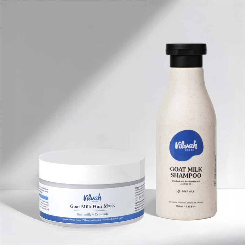 Goat Milk Hair Combo - Vilvah