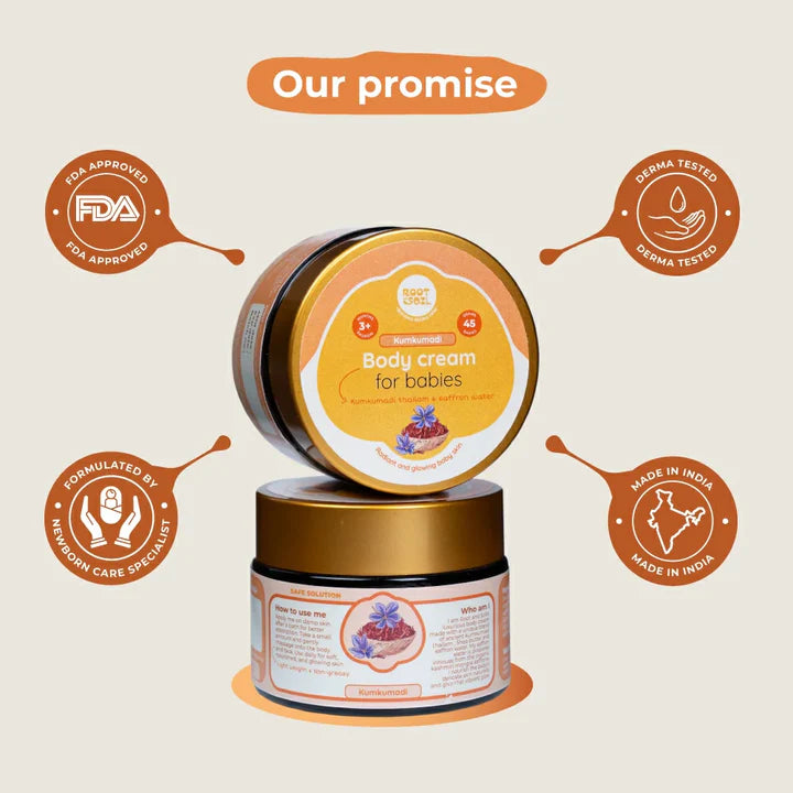 Kumkumadi Body Cream Root and Soil