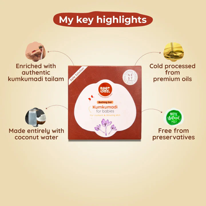 Kumkumadi Bathing Bar Root and Soil