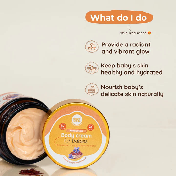Kumkumadi Body Cream Root and Soil