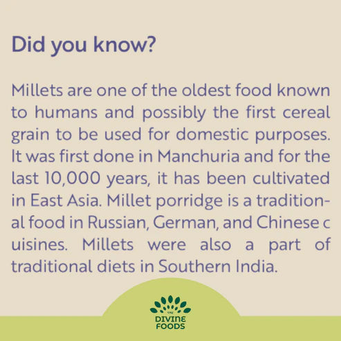 Millet Meal Replacement Shake - Divine Foods