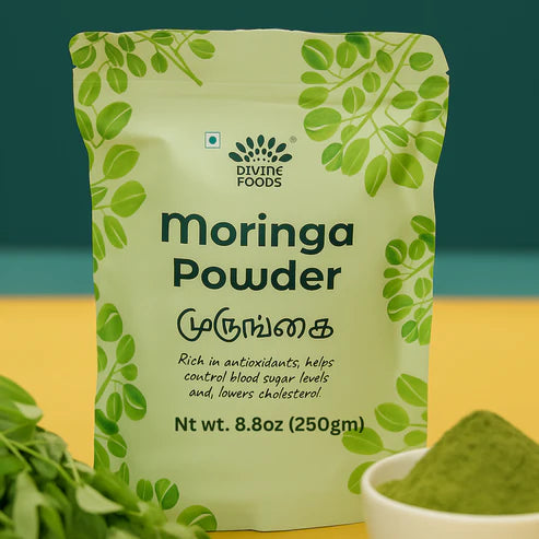 Organic Moringa Powder - Divine Foods