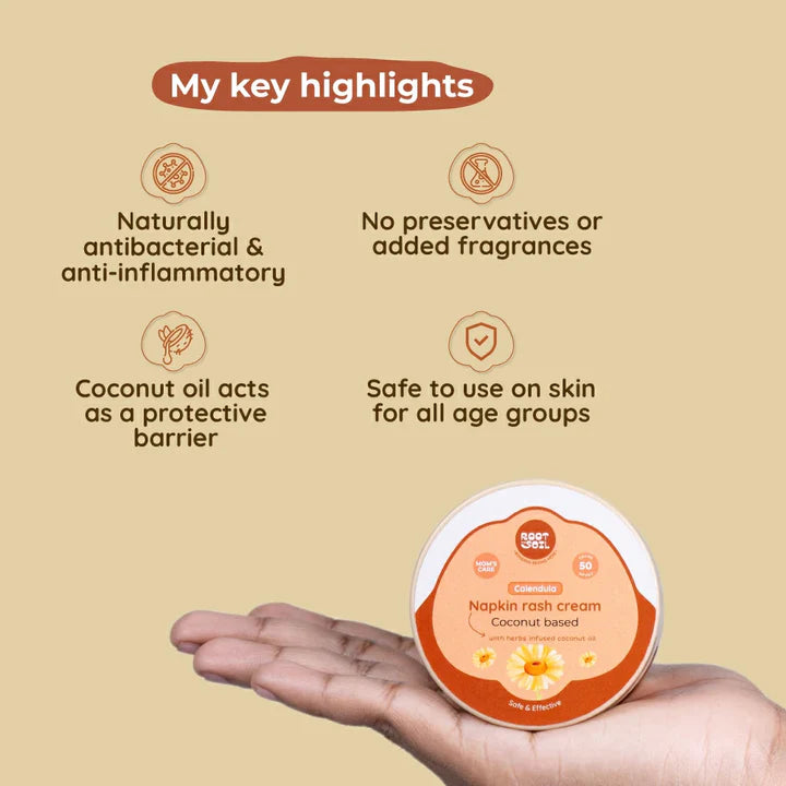 Napkin Rash Coconut Balm For Moms Root and Soil