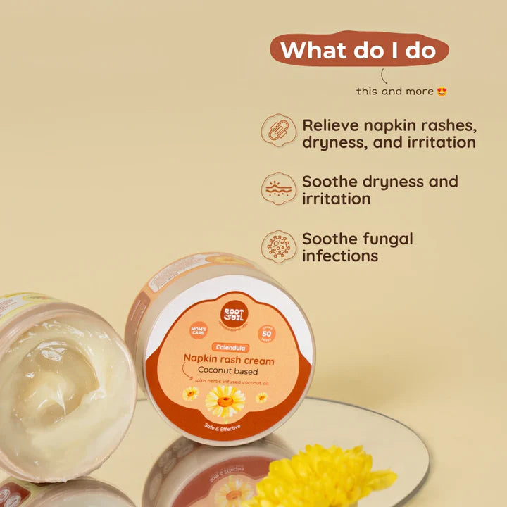 Napkin Rash Coconut Balm For Moms Root and Soil