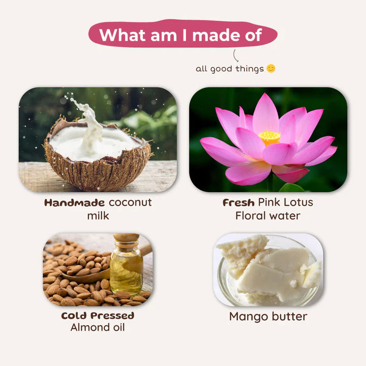 Pink Lotus & Coconut Milk Face Cream Root and Soil