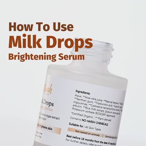 Load video: Milk Drops Brightening Serum (Skin Brightening) - Vilvah