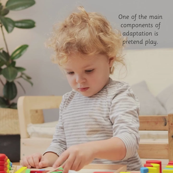 Load video: Wooden Wild Animals Set of 12 - Ariro toys
