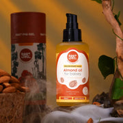 Wood-Pressed Sweet Almond Oil For Babies Root and Soil